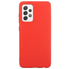 Твердый силиконовый (TPU) чехол - красный (Galaxy A53) цена и информация | Чехлы для телефонов | 220.lv