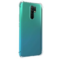 Твердый силиконовый (TPU) чехол - прозрачный (Redmi 9) цена и информация | Чехлы для телефонов | 220.lv