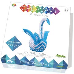 Radošais komplekts 3D origami Creagami Gulbis цена и информация | Развивающие игрушки | 220.lv