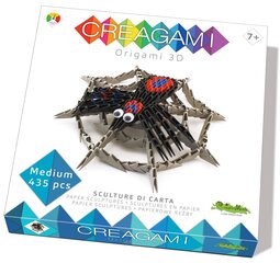 3D origami komplekts Creagami Zirneklis cena un informācija | Attīstošās rotaļlietas | 220.lv