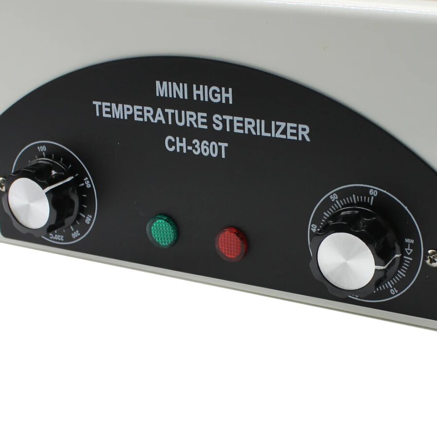 Karstā gaisa sterilizators CH-360T 31 x 18 x 15 cm, 1 gab. cena un informācija | Nagu kopšanas piederumi | 220.lv