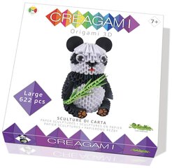 3D origami komplekts Creagami Panda cena un informācija | Attīstošās rotaļlietas | 220.lv