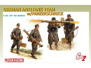 Склеиваемая модель Dragon German Antitank Team w/Panzerschreck (Gen2), 1/35, 6374 цена и информация | Конструкторы и кубики | 220.lv