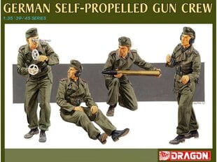 Dragon - German Self-Propelled Gun Crew, 1/35, 6367 цена и информация | Конструкторы и кубики | 220.lv