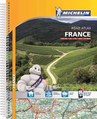 France -A4 Tourist & Motoring Atlas 10th Edition cena un informācija | Ceļojumu apraksti, ceļveži | 220.lv