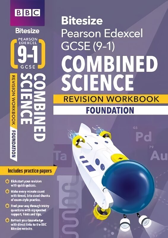 BBC Bitesize Edexcel GCSE (9-1) Combined Science Foundation Revision Workbook - 2023 and 2024 exams cena un informācija | Grāmatas pusaudžiem un jauniešiem | 220.lv