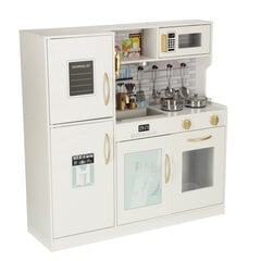 Деревянная мини-кухня для детей с холодильником цена и информация | Игрушки для девочек | 220.lv
