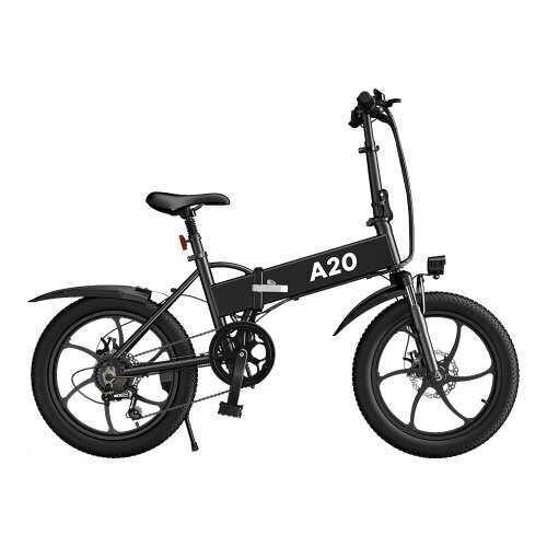 Elektriskais velosipēds ADO A20+, 20", melns cena un informācija | Elektrovelosipēdi | 220.lv