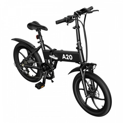 Elektriskais velosipēds ADO A20+, 20", melns цена и информация | Elektrovelosipēdi | 220.lv