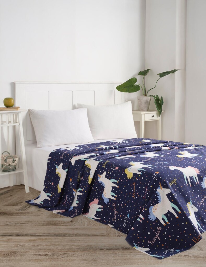 Mijolnir gultas pārklājs Magic Unicorn, 200x235 cm цена и информация | Gultas pārklāji, pledi | 220.lv