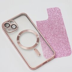 Mocco Glitter Chrome MagSafe Case Силиконовый Чехол для Apple iPhone 15 цена и информация | Чехлы для телефонов | 220.lv