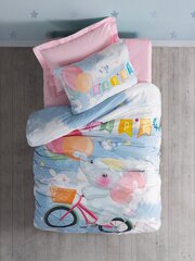 Cotton Box gultas veļas komplekts Happy Pink, 160x220, 3 daļas цена и информация | Детское постельное бельё | 220.lv