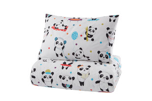 Enlora Home bērnu gultas veļas komplekts Love Pandas, 225x240 cm, 3 daļas cena un informācija | Gultas pārklāji, pledi | 220.lv