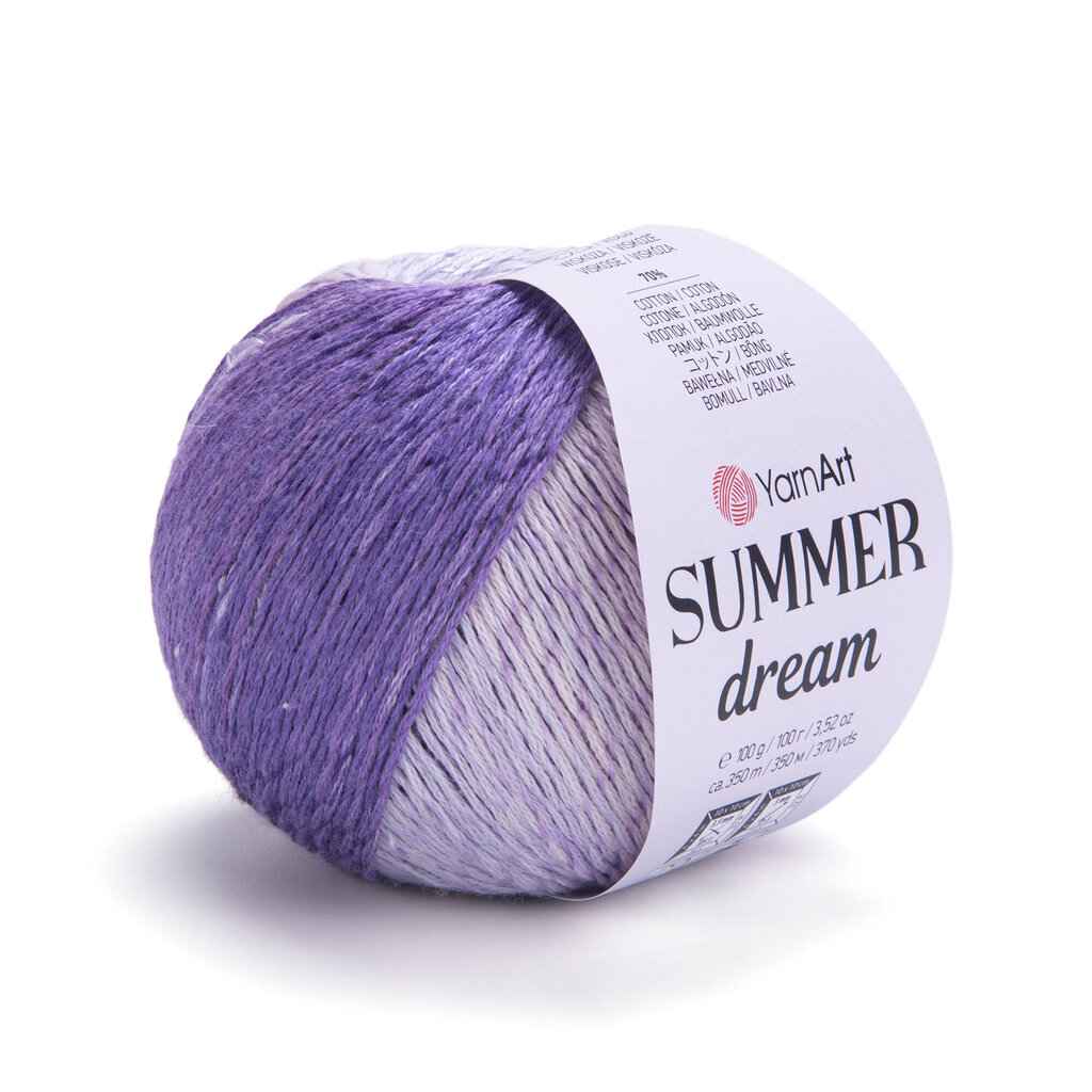 Adīšanas dzija YarnArt Summer Dream, 100g cena un informācija | Adīšana | 220.lv