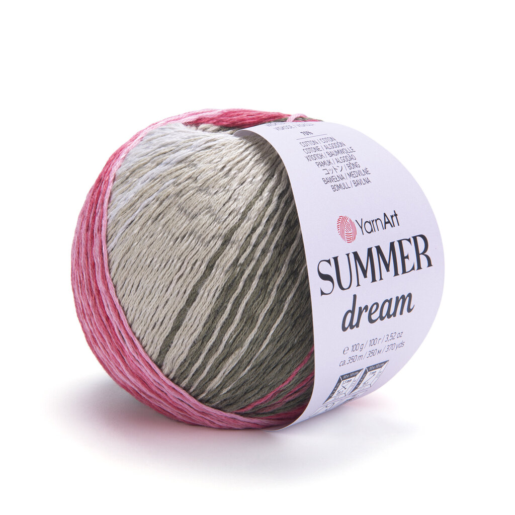 Adīšanas dzija YarnArt Summer Dream, 100g. cena un informācija | Adīšana | 220.lv