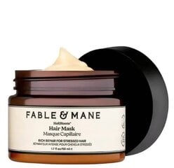 Atjaunojoša matu maska bojātiem matiem ​​Fable & Mane, 50ml cena un informācija | Matu uzlabošanai | 220.lv