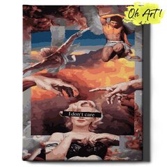 Картина по номерам На Раме Новый Микеланджело Oh Art! 40x50 см цена и информация | Живопись по номерам | 220.lv