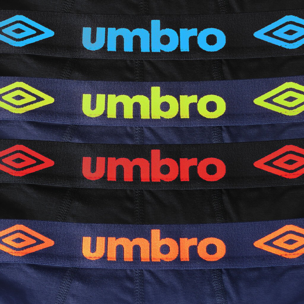 Apakšbikses vīriešiem Umbro, dažādu krāsu, 8 gab. цена и информация | Vīriešu apakšbikses | 220.lv