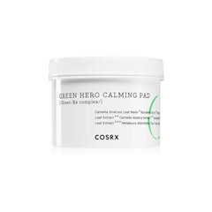 Диски для очищения лица Cosrx One Step Green Hero Calming Pad 70 шт. цена и информация | Средства для очищения лица | 220.lv