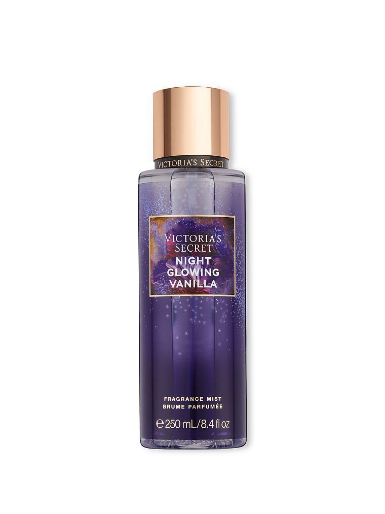 Aromatizēts ķermeņa aerosols Victoria's Secret Night Glowing Vanilla sievietēm, 250 ml цена и информация | Parfimēta sieviešu kosmētika | 220.lv