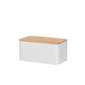 4living kaste ar vāku, 20x12,5x10cm cena un informācija | Veļas grozi un mantu uzglabāšanas kastes | 220.lv