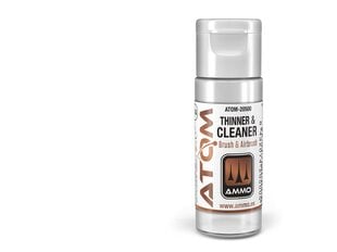 AMMO MIG - ATOM Thinner and Cleaner (растворитель и oчиститель для акриловой краски), 20 ml, 20500 цена и информация | Принадлежности для рисования, лепки | 220.lv