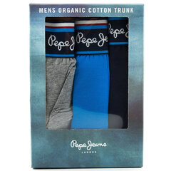Pepe Jeans apakšbikses vīriešiem PMU10762 542, dažādas krāsas, 3gab. цена и информация | Мужские трусы | 220.lv