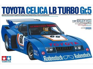 Līmējamais modelis Tamiya - Toyota Celica LB Turbo Gr.5 1970-1977, 1/20, 20072 cena un informācija | Līmējamie modeļi | 220.lv