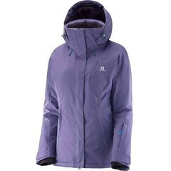 Slēpošanas jaka sievietēm Salomon L38237800, violeta cena un informācija | Slēpošanas apģērbs | 220.lv