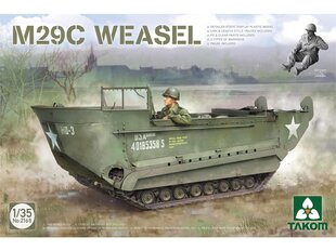 Līmējamais modelis Takom - M29C Weasel, 1/35, 2168 cena un informācija | Līmējamie modeļi | 220.lv