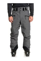 Slēpošanas bikses vīriešiem Quiksilver EQYTP03167, pelēkas cena un informācija | Vīriešu slēpošanas apģērbs | 220.lv