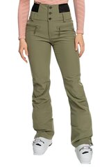 Slēpošanas bikses sievietēm Roxy ERJTP03213 TPC0, zaļas cena un informācija | Slēpošanas apģērbs | 220.lv