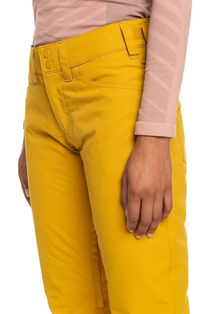 Slēpošanas bikses sievietēm Roxy ERJTP03211 YLV0, dzeltenas cena un informācija | Slēpošanas apģērbs | 220.lv