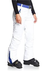 Slēpošanas bikses sievietēm Roxy ERJTP03109 WBB0, baltas cena un informācija | Slēpošanas apģērbs | 220.lv