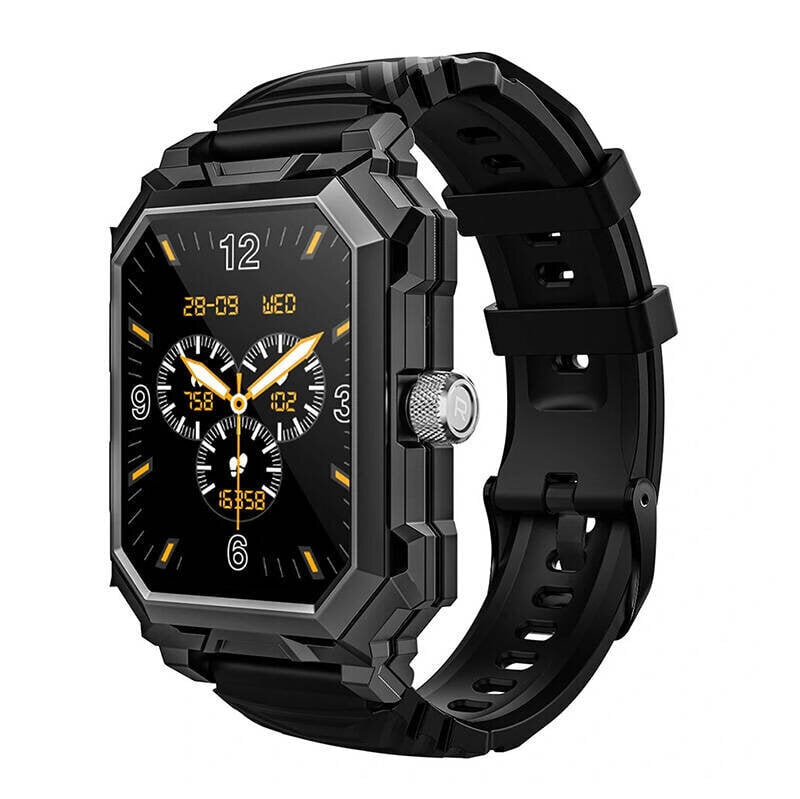 BlitzWolf BW-GTS3 Black цена и информация | Viedpulksteņi (smartwatch) | 220.lv