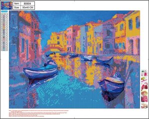 Dimantu mozaīkas komplekts Venice, 400x500 mm цена и информация | Алмазная мозаика | 220.lv