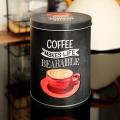 Герметичный контейнер для кофе, 11x14 см цена и информация | Емкости для специй, измельчители | 220.lv