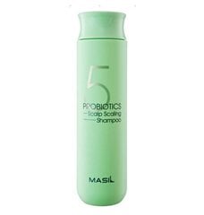 Dziļi attīrošs šampūns ar probiotikām Masil 5 Probiotics Scalp Scaling Shampoo, 300 ml cena un informācija | Šampūni | 220.lv