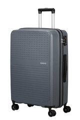 Vidējs čemodāns American Tourister Summer Hit, M, 66cm, pelēks cena un informācija | Koferi, ceļojumu somas | 220.lv