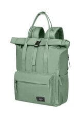 Mugursoma American Tourister Urban Groove, 20,5 L, ar riteņiem, zaļa цена и информация | Рюкзаки и сумки | 220.lv