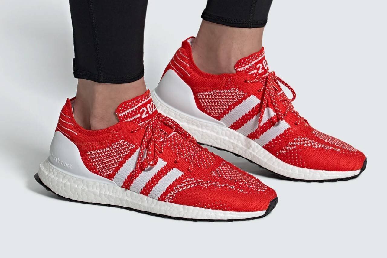 Sporta apavi sievietēm Adidas FV6053, sarkani cena un informācija | Sporta apavi sievietēm | 220.lv