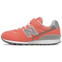 Sporta apavi meitenēm New Balance YV996CCP, sarkani цена и информация | Стильные кеды для детей | 220.lv