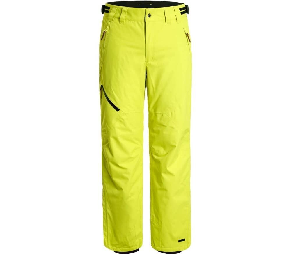 Slēpošanas bikses vīriešiem IcePeak 6 57040 659I 505, dzeltenas cena un informācija | Vīriešu slēpošanas apģērbs | 220.lv