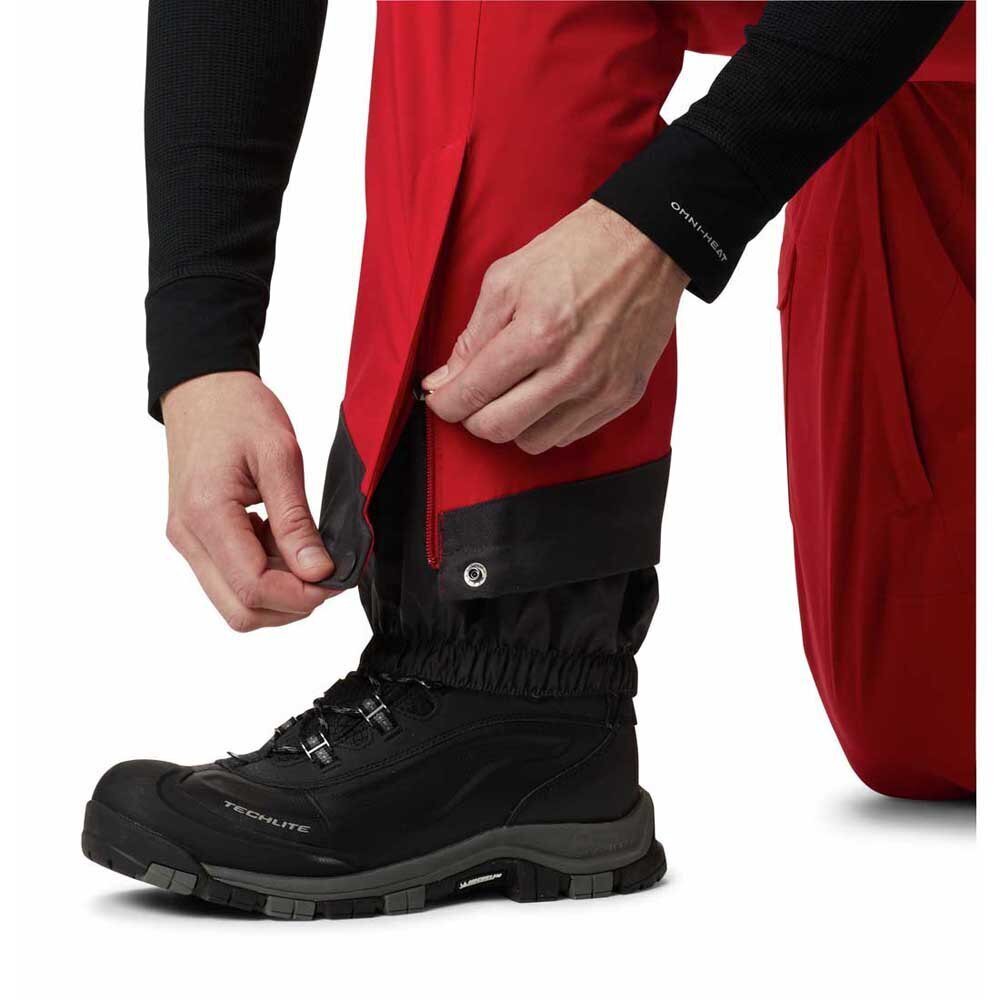 Slēpošanas bikses vīriešiem Columbia WO0979-613, sarkanas цена и информация | Vīriešu slēpošanas apģērbs | 220.lv