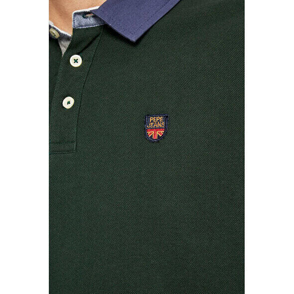 Polo krekls vīriešiem Pepe Jeans PM541301 682, zaļš cena un informācija | Vīriešu T-krekli | 220.lv