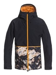 Slēpošanas jaka vīriešiem Quiksilver Eqytj03262, melna cena un informācija | Vīriešu slēpošanas apģērbs | 220.lv