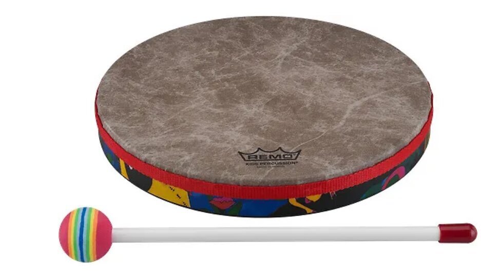 Rokas bungas Remo Kids Percussion 10" cena un informācija | Sitamie instrumenti | 220.lv