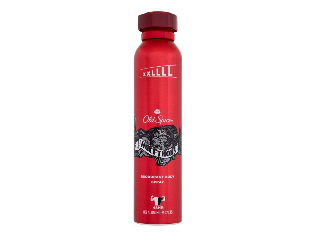 Izsmidzināms dezodorants Old Spice Wolfthorn vīriešiem, 250 ml cena un informācija | Dezodoranti | 220.lv