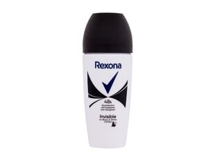 Rullīšu dezodorants Rexona inivisible black&amp;white sievietēm, 50 ml цена и информация | Дезодоранты | 220.lv