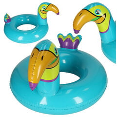 Piepūšamais peldēšanas riņķis, 70 cm, zils cena un informācija | Piepūšamās rotaļlietas un pludmales preces | 220.lv